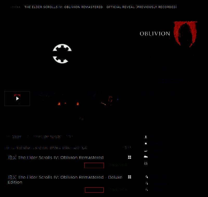《上古卷轴4:湮灭重制版》相关图片2