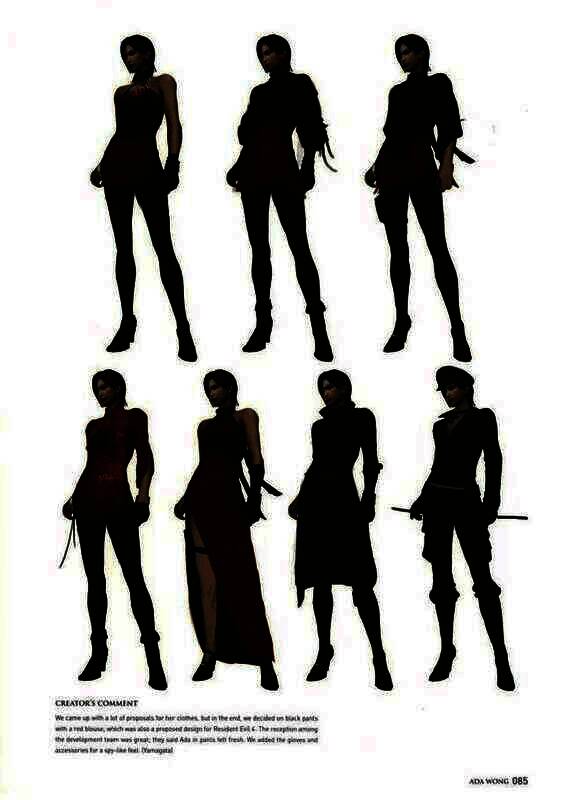 《生化危机6》废弃服装设计图展示1