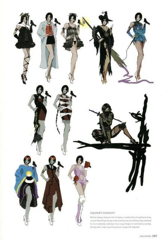 《生化危机6》废弃服装设计图展示3