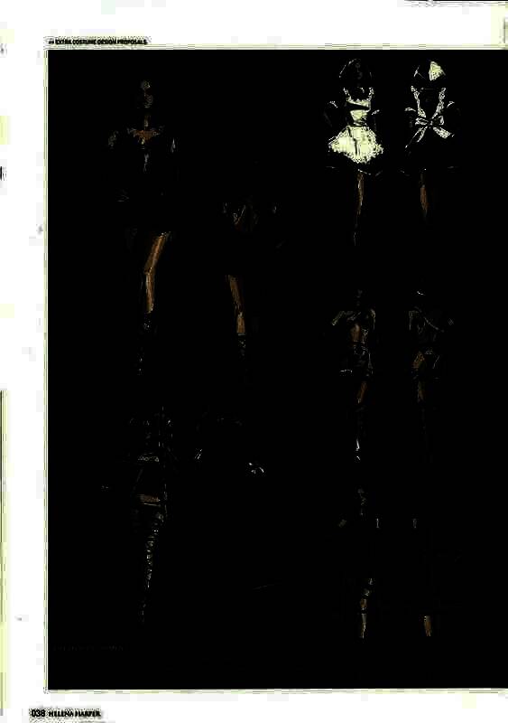 《生化危机6》废弃服装设计图展示5