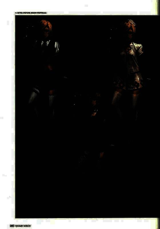 《生化危机6》废弃服装设计图展示9