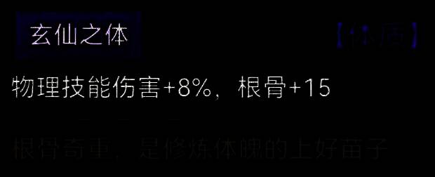 玄仙之体相关展示图