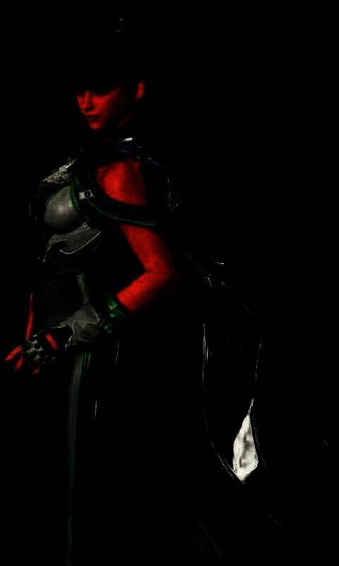 《星刃》伊芙与宿敌塔奇雕像展示图