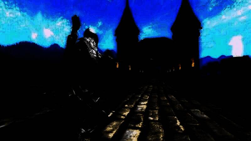 《上古卷轴4：重制版》与原版视频截图对比4