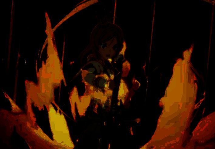 神盾骑士战斗场景