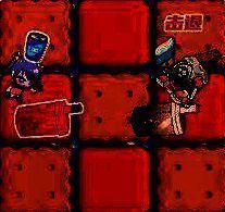 使用击退一行敌方技能展示图片