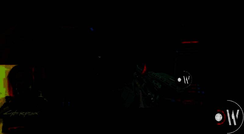 《赛博朋克2077》Switch 2掌机模式实机画面1