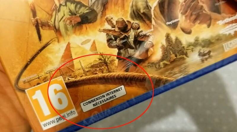 《夺宝奇兵：古老之圈》PS5实体版光盘相关展示1