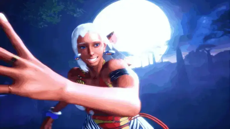 《街霸6》艾琳娜预告视频截图3