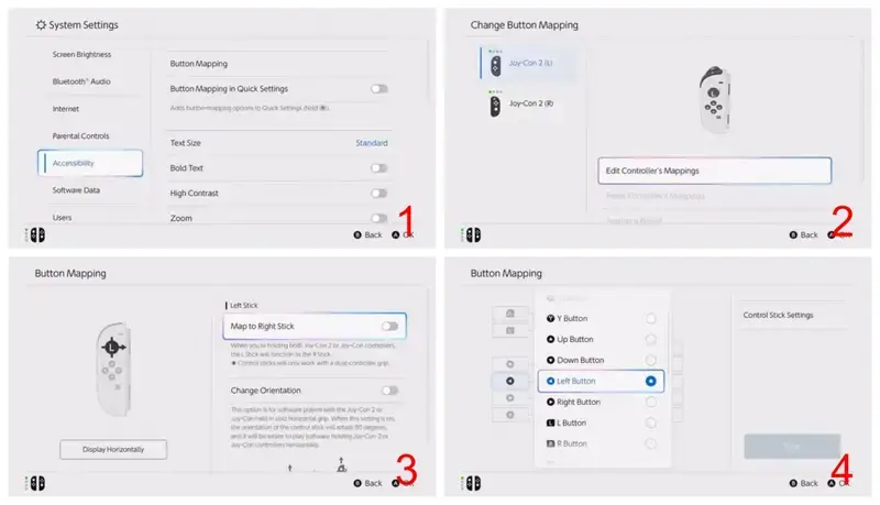 任天堂Switch2键位映射相关图片