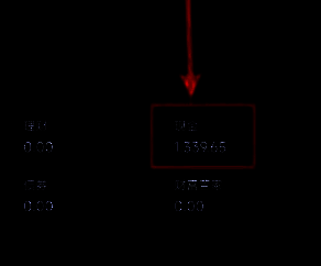 广发易淘金APP‘我的’页面中间‘现金’按钮页面截图