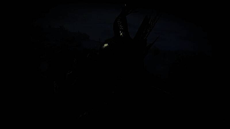 《艾尔登法环：黑夜君临》铁眼角色相关画面