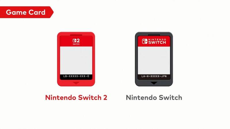 Switch 2红色游戏卡展示图片