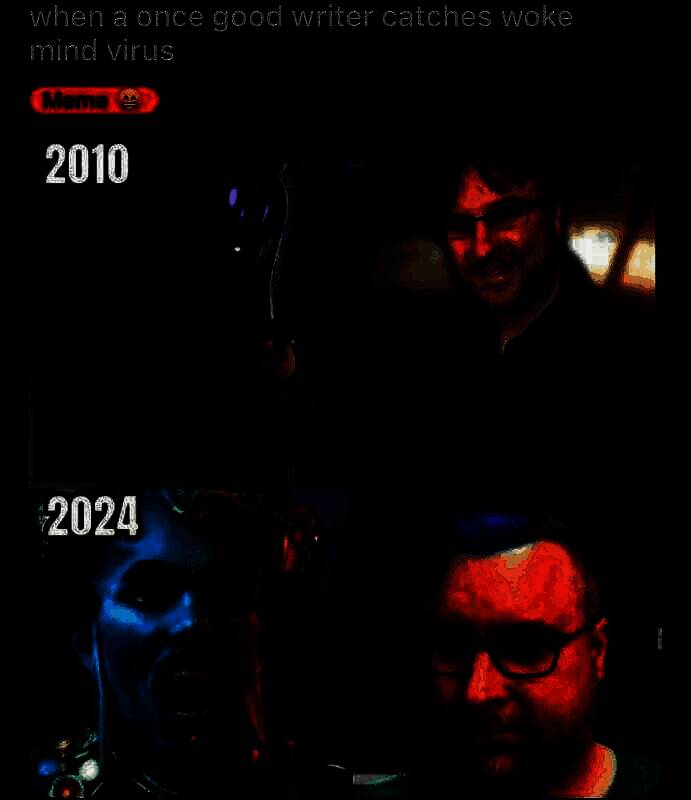 《龙腾世纪4》编剧不同时期照片对比