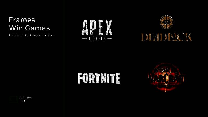 英伟达公布支持 Reflex 技术游戏名单相关配图