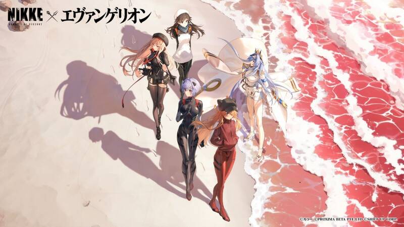 《妮姬：胜利女神》与《新世纪福音战士》联动壁纸三