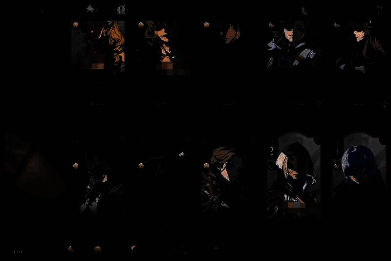 银与绯角色界面