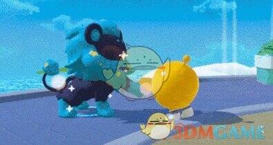 玩家与星云狮亲密互动画面1