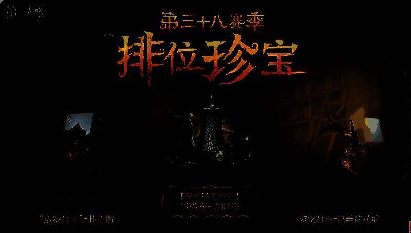 《第五人格》第三十八赛季推理之径和排位珍宝相关画面