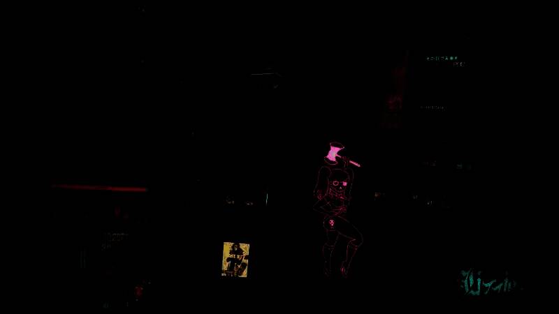 赛博朋克2077Switch 2版本游戏画面