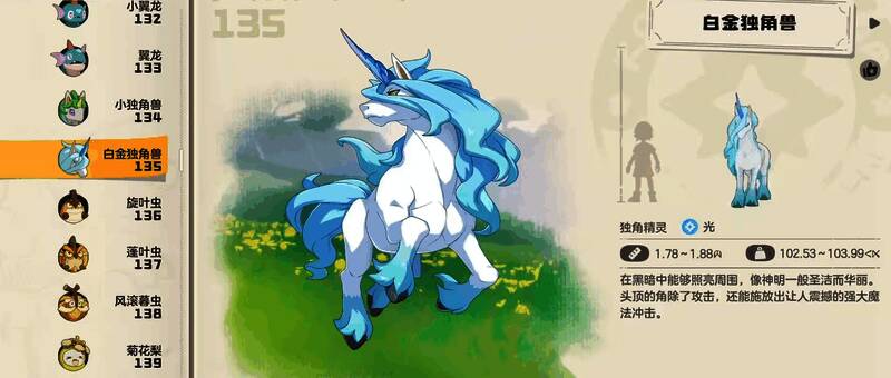 白金独角兽相关画面