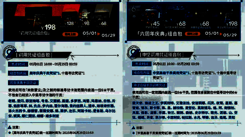 198元六星自选礼包内容展示图