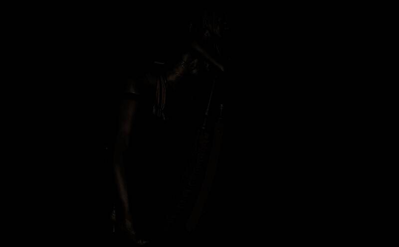 《尼尔：伪装者》凯妮手办灰模正面图