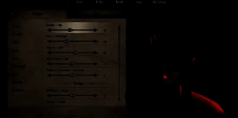 木精灵鼻子捏脸参考图