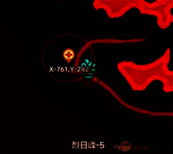 烈日峰 - 5矿洞位置图片