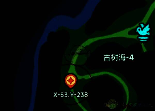 古树海 - 4矿洞位置图片