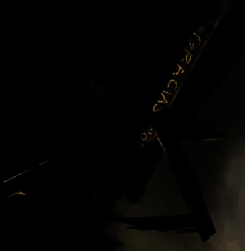 倒过来的路牌图片