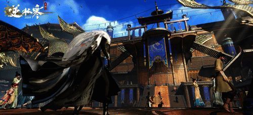 云帆掠索漂移演示动图