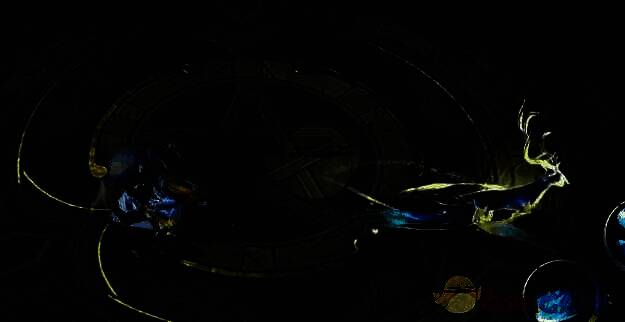 椒图缚蛊绡皮肤二技能扇底扬波特效