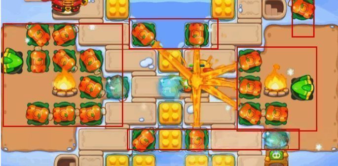 保卫萝卜4胡桃夹子第42关最终布阵通关图