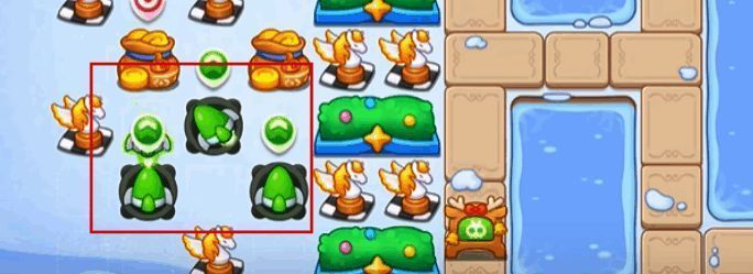 保卫萝卜4开局左侧飞弹炮塔图