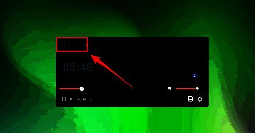 点击主菜单按钮界面图片
