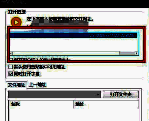 输入直播入口后文件列表显示图1