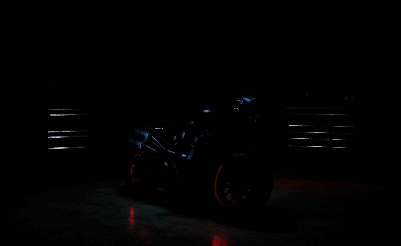 《毁灭战士：黑暗时代》联名款定制机车外观图