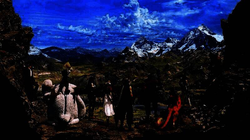 《最终幻想7》相关画面