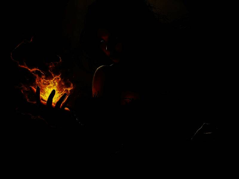 网友使用 Grok 生成的女巫图片9