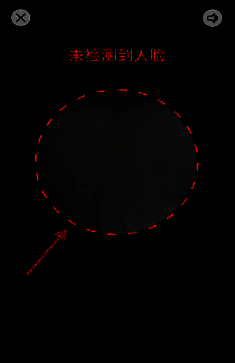 人脸识别认证界面