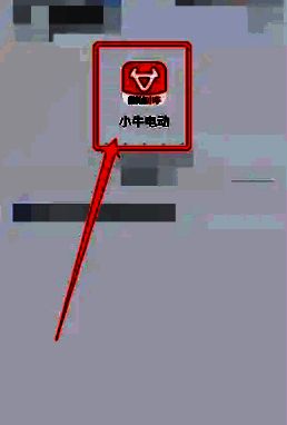 打开小牛电动 APP 界面图