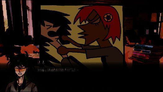 《神明高中生》搞笑无厘头过场动画画面