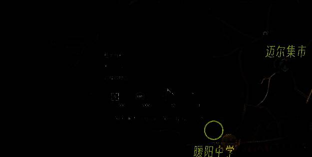 暖阳中学楼梯处画面