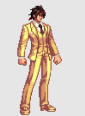 《地下城与勇士：起源》格斗家(男)西装节特别金色装扮图