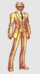 《地下城与勇士：起源》枪剑士西装节特别金色装扮图