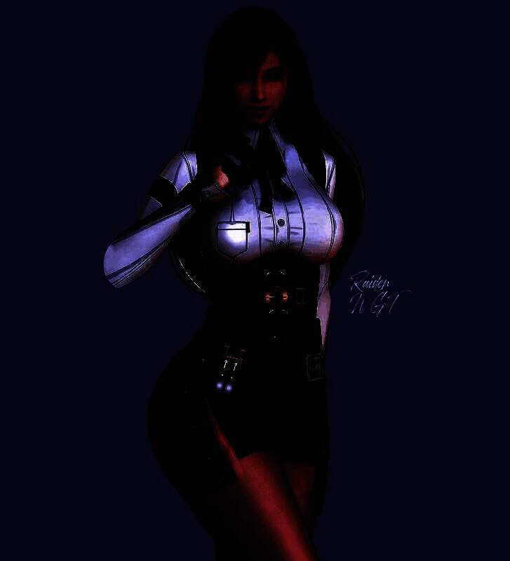 蒂法新服装3D图1