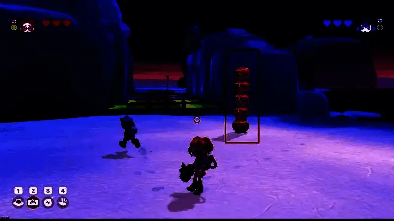 《泡姆泡姆》‘交给光波守卫!月光下的激光阵’关卡图