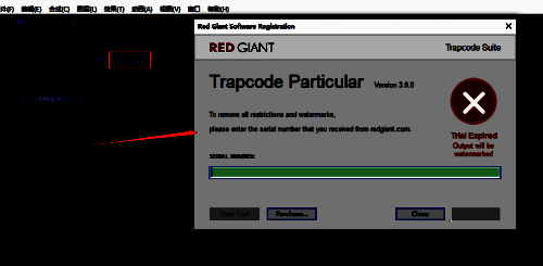点击licensing操作图