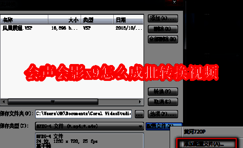 会声会影软件相关界面图片